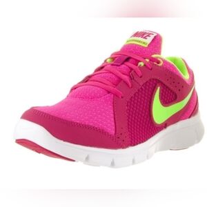 Nike Flex Experience Shoes Youth Girl's sz 7 Pink‎